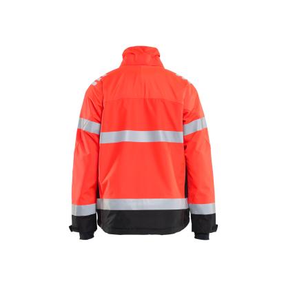 Blåkläder 4780 high vis letforet vinterjakke, hi-vis rød/sort