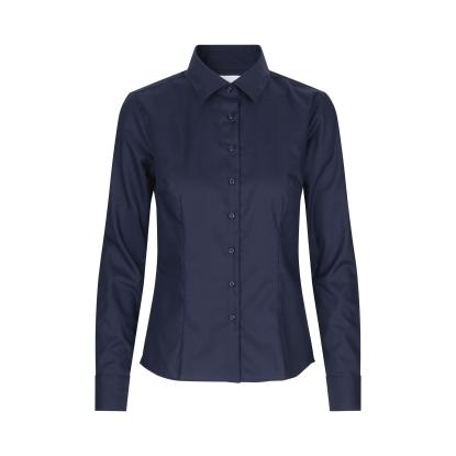 Seven Seas SS720 Fine Twill skjorte, modern, dame, navy
