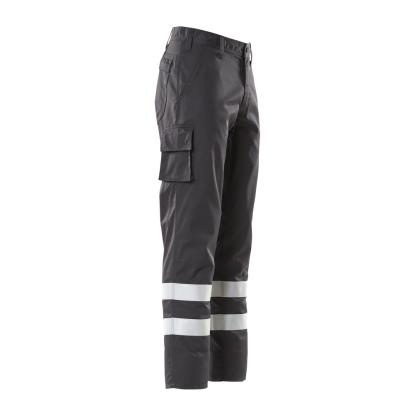 MACMICHAEL WORKWEAR arbejdsbukser med lårlommer, sort
