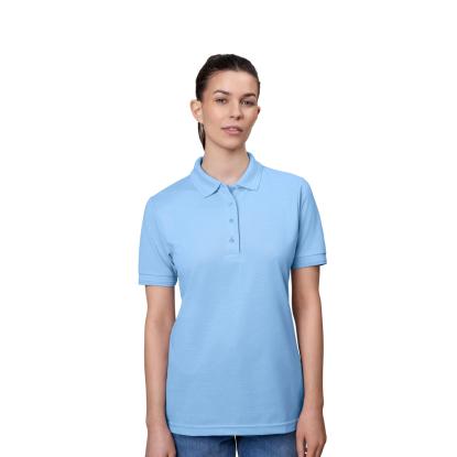 ID 0521 poloshirt, klassisk, dame, lys blå