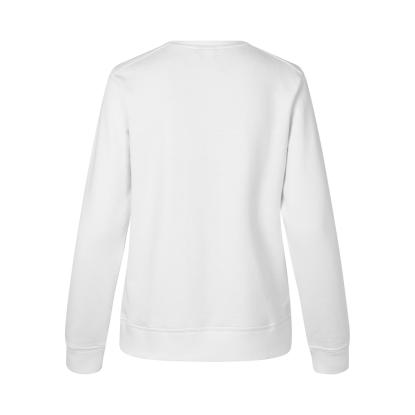 ID PRO Wear CARE 0381 sweatshirt, ubørstet, dame, hvid