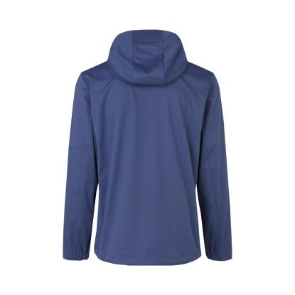 ID 0836 softshelljakke, letvægt, stormy blue