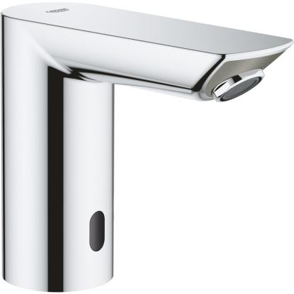 GROHE Bau Cosmopolitan E berøringsfrit håndvaskarmatur, 6V batteri,  krom