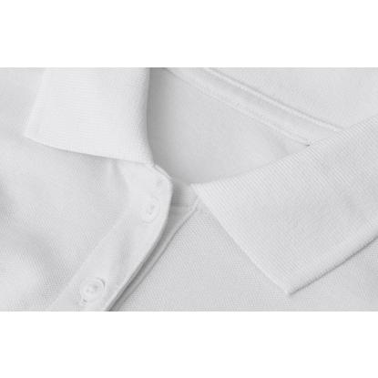 ID 0587 poloshirt, økologisk, dame, hvid