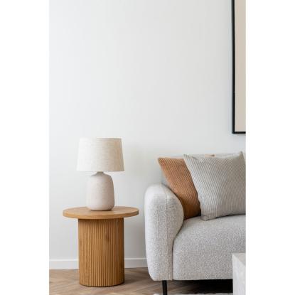 Boavista hjørnebord, Ø48 x 45 cm, natur