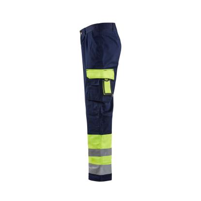 Blåkläder 1584 high vis buks, hi-vis gul/marineblå