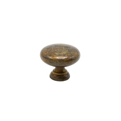 Beslag Design 411 knop, Ø32 mm, antik