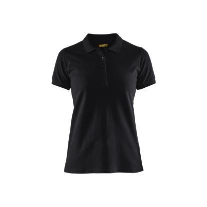 Blåkläder 3307 dame poloshirt, sort