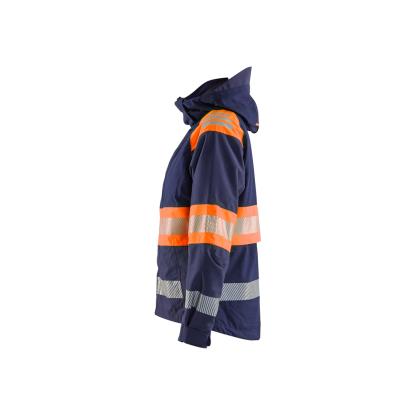 Blåkläder 4430 dame high vis skaljakke, marineblå/hi-vis orange