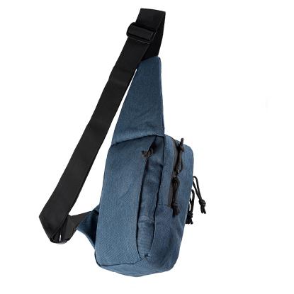 M-TAC Tactical Chest Pack sling bag med hylster, blå