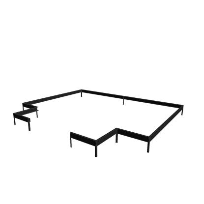 Juliana Orangeri fundament 21,5 m², sort