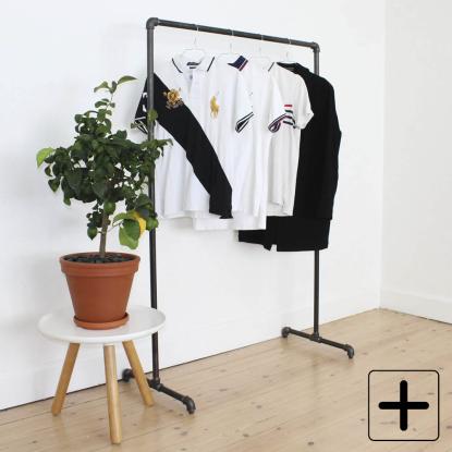 Simple Racks Newark tøjstativ, 160 cm højt