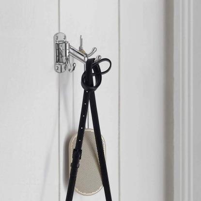 Beslag Design Lyr knage, krom