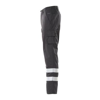 MACMICHAEL WORKWEAR arbejdsbukser med lårlommer, sort