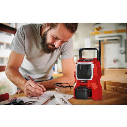Einhell TC-RA 18 Li BT akku radio uden batteri og lader
