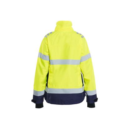 Blåkläder 4761 dame high vis skaljakke, hi-vis gul/marineblå