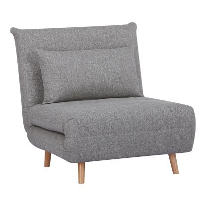 Sovesofa, grå, natur ben