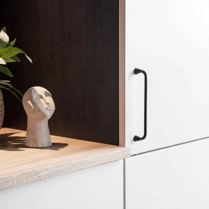 Beslag Design Bella greb, 160 mm, mat sort