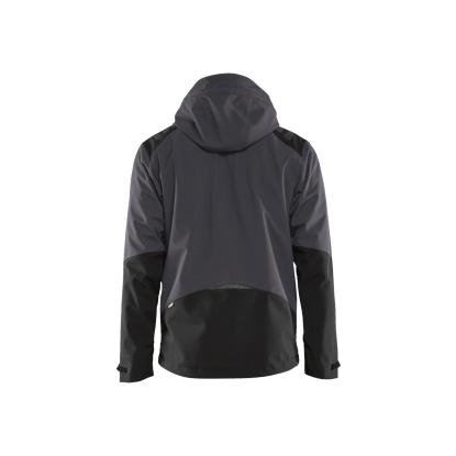 Blåkläder 4750 letforet vinter softshelljakke, mørk grå/sort