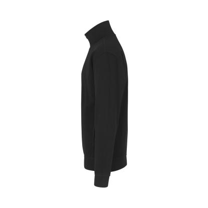 ID 0622 sweat cardigan, sort