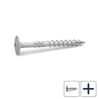 FAST træskrue, Big Dog, ZF Max belægning, 6,0 mm