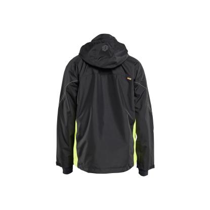 Blåkläder 4790 skaljakke, sort/hi-vis gul