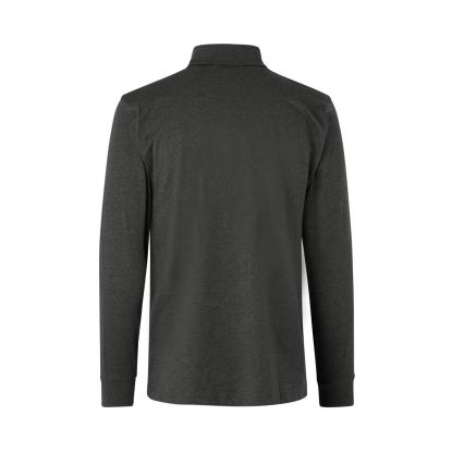 ID T-TIME® 0546 T-shirt med rullekrave, grafit melange