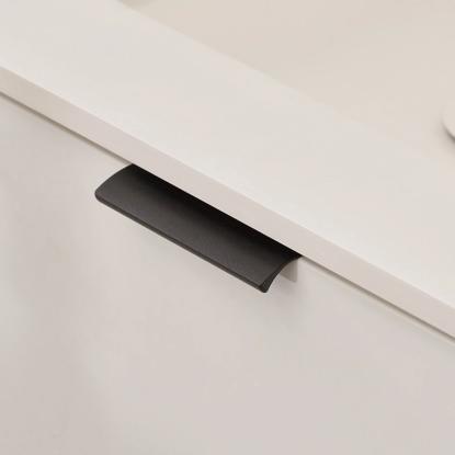 Beslag Design Edge Straight profilgreb, 200 mm, børstet sort