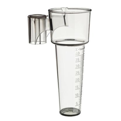 TFA regnmåler med klar holder - 40 mm