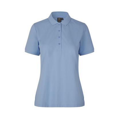 ID PRO Wear CARE 0377 poloshirt, klassisk, dame, lys blå