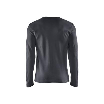 Blåkläder 3314 t-shirt lang ærme, mørk grå