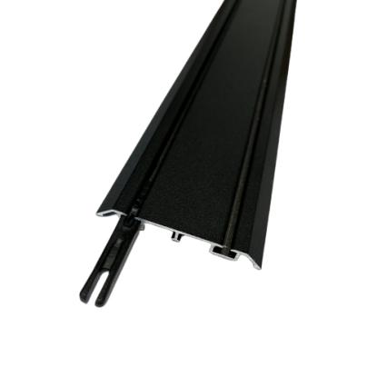 SVALK KG 50 stop til bundskinne, sort