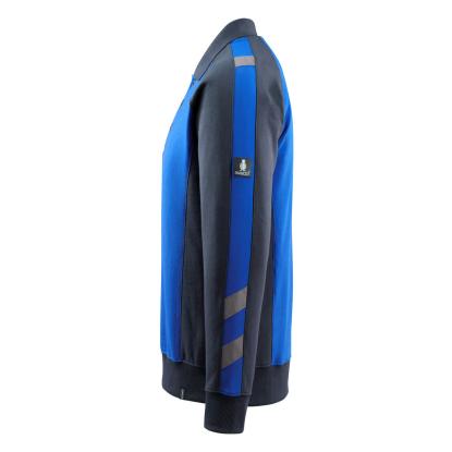MASCOT UNIQUE Magdeburg polosweatshirt, kobolt/mørk marine