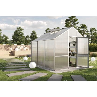 KGT Dahlie III drivhus, aluminium, 9,59 m²