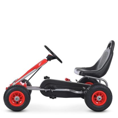 Elite Toys FX2 Edition gokart med gummihjul, rød