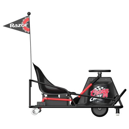 Razor Crazy Cart XL el-gokart, sort