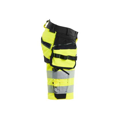 Blåkläder 1120 high vis shorts 4-vejs stretch, hi-vis gul/sort