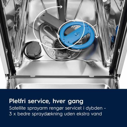 Electrolux 700 GlassCare opvaskemaskine til indbygning ESG89310UW