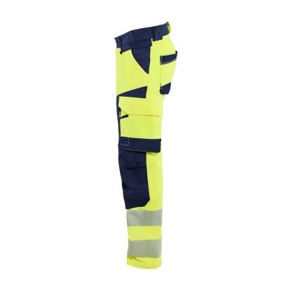 Blåkläder 1124 high vis buks 4-vejs stretch, hi-vis gul/marineblå