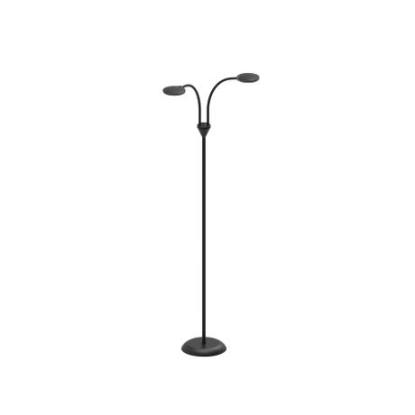 Halo Design Fix LED gulvlampe med 2 spots, 2 x 5W, sort