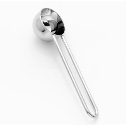Steel-Function kaffemåleske, rustfrit stål, 7 gram
