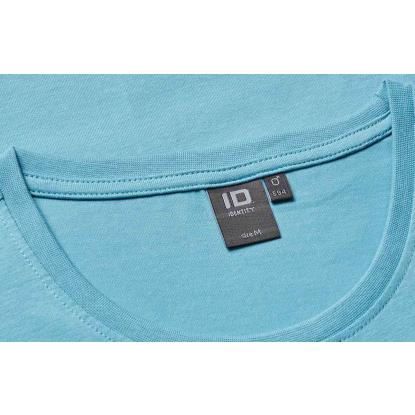 ID 0594 Stretch T-shirt, komfort, støvet aqua