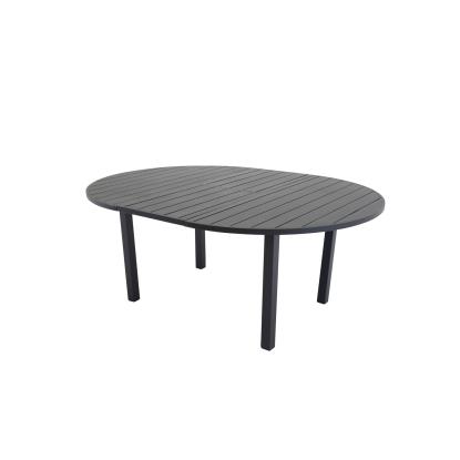Venture Design Marbella rundt havebord, sort, Ø140 cm