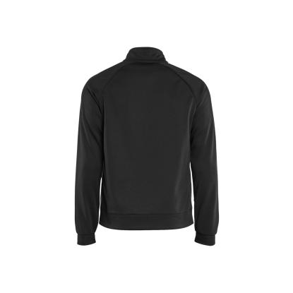 Blåkläder 3418 hybrid sweatshirt, sort/rød