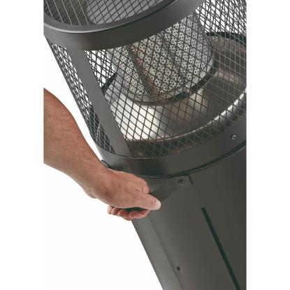 Enders Polo Plus 2.0 gas terrassevarmer, sort - 6 kW