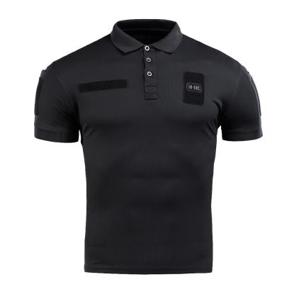 M-TAC Elite Tactical Coolmax poloshirt, sort