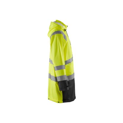 Blåkläder 4324 high vis regnjakke level 1, hi-vis gul/sort