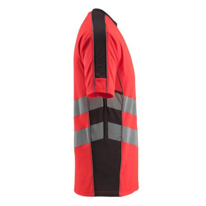 MASCOT SAFE SUPREME Sandwell T-shirt, hi-vis rød/mørk antracit
