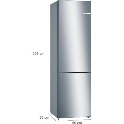 Bosch KGN39VLEB fritstående kølefryseskab, 279 + 89 liter