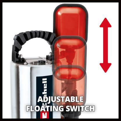 Einhell GC-DP 6315 N dykpumpe til urent vand, 17.000 liter/time